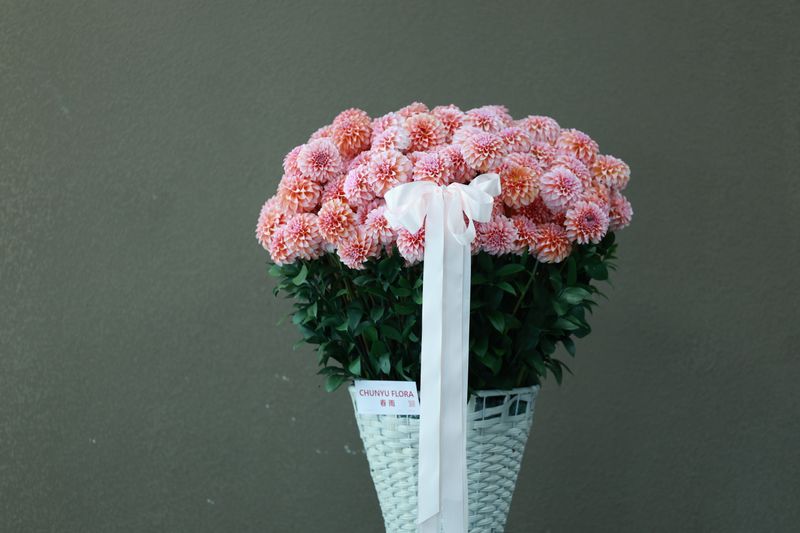Composition funéraire deuil chrysanthèmes blancs interflora