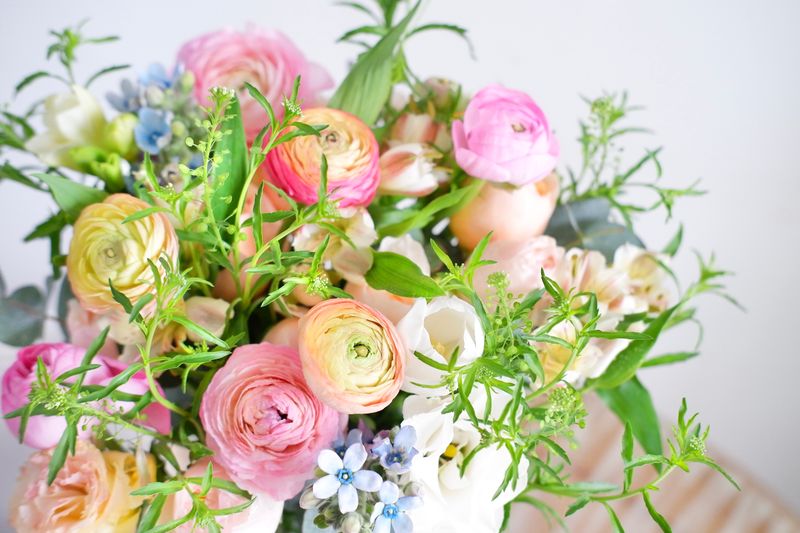 Bouquet pastel interflora cadeau anniversaire